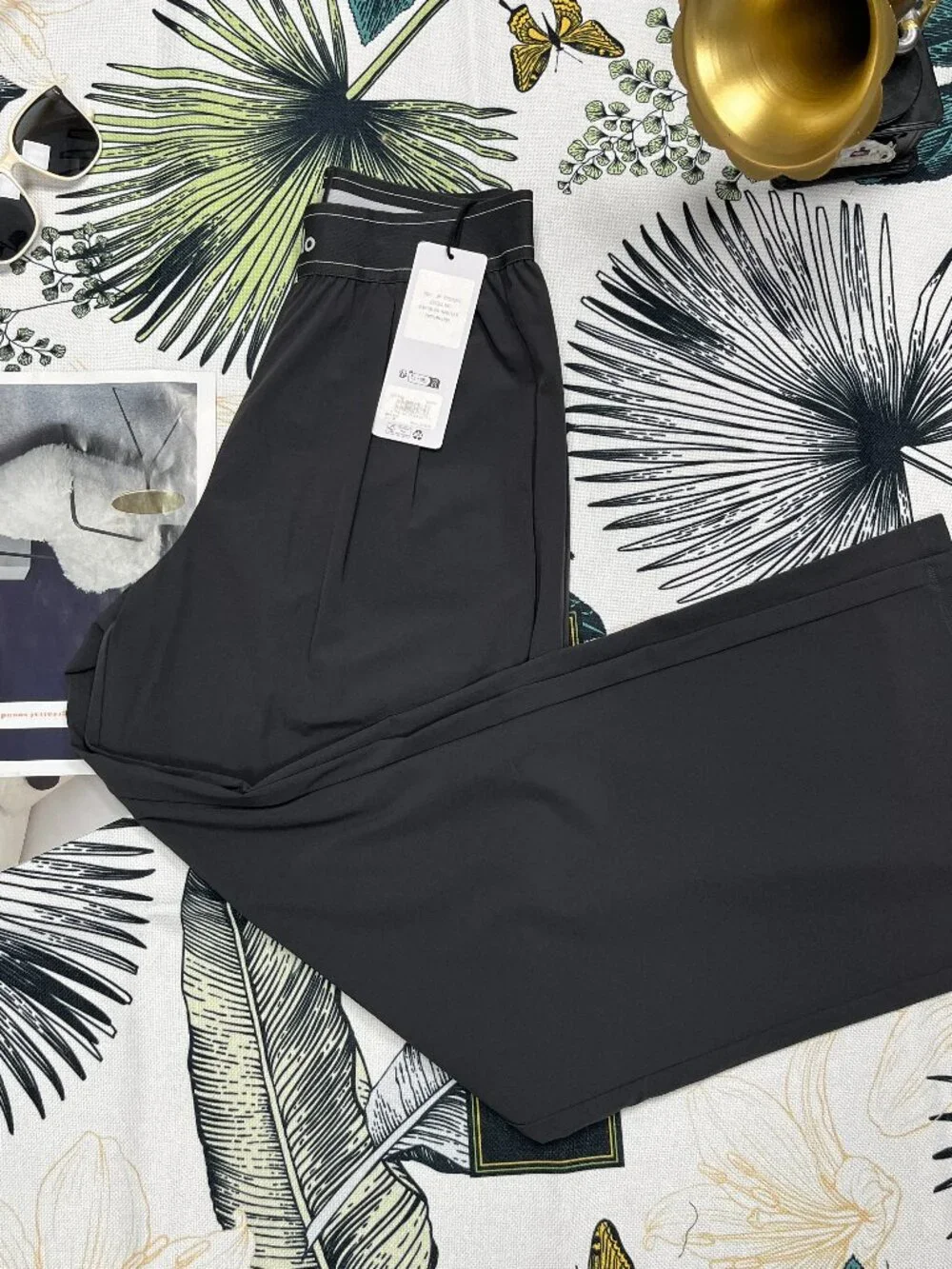 📜ALO Yoga Suit Up Trouser Dark Grey (Regular) 🗃Create a cool girl style